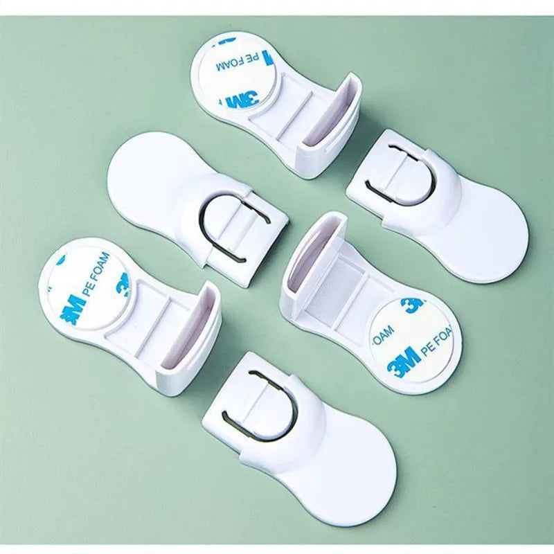 Baby Safety Drawer Lock Baby Hand Clip Resistant Cabinet Lock Child Protection Lock (For All Right Angle Drawer Locks)