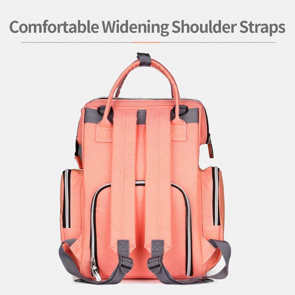 Insular Brand Nappy Backpack Bag Mummy Large Capacity Stroller Bag Mom Baby Multi-function Waterproof Outdoor Travel Diaper Bags