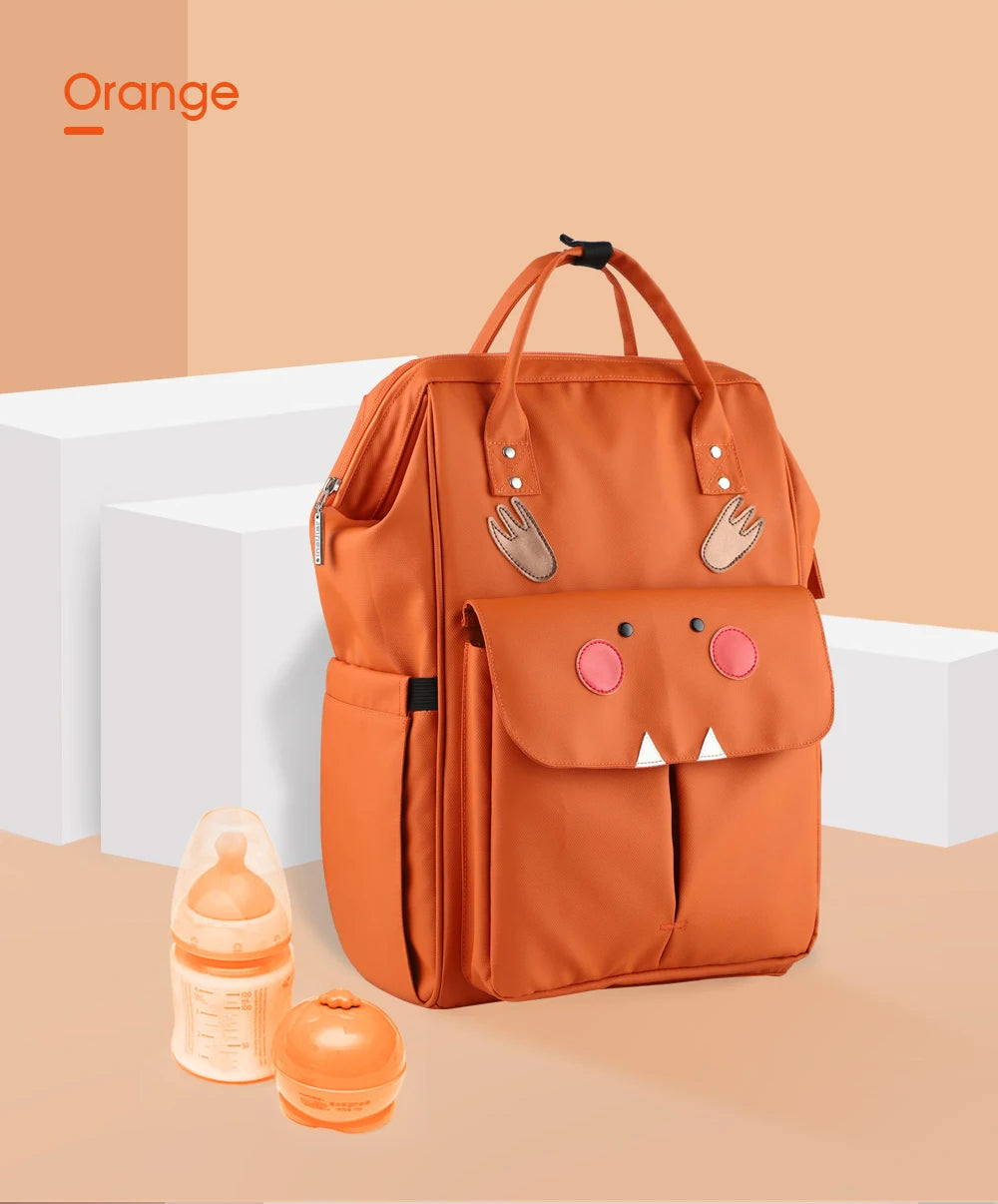 Insular Brand Nappy Backpack Bag Mummy Large Capacity Stroller Bag Mom Baby Multi-function Waterproof Outdoor Travel Diaper Bags