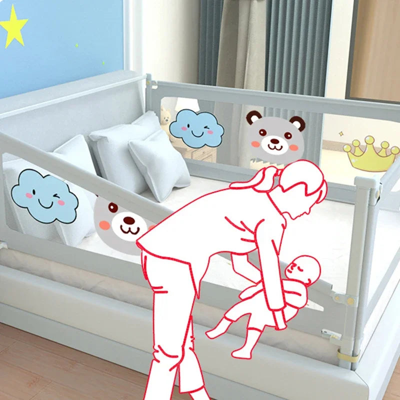 Baby Safety Bed Barrier Children Playpen Bed Guard