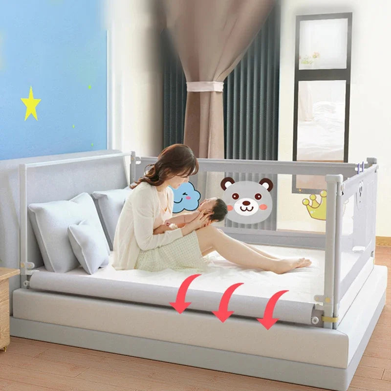 Baby Safety Bed Barrier Children Playpen Bed Guard