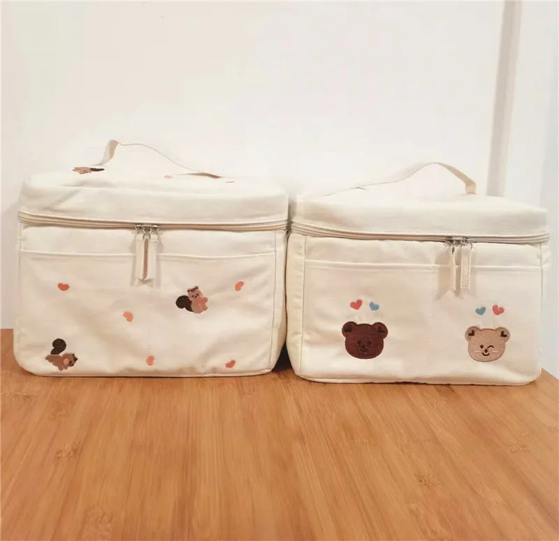 Waterproof Baby Feeding Bottle Cooler Bag Thermal Insulation Mommy Bag Stroller Baby Nappy Bag for Pram Organizer Diaper Pouch