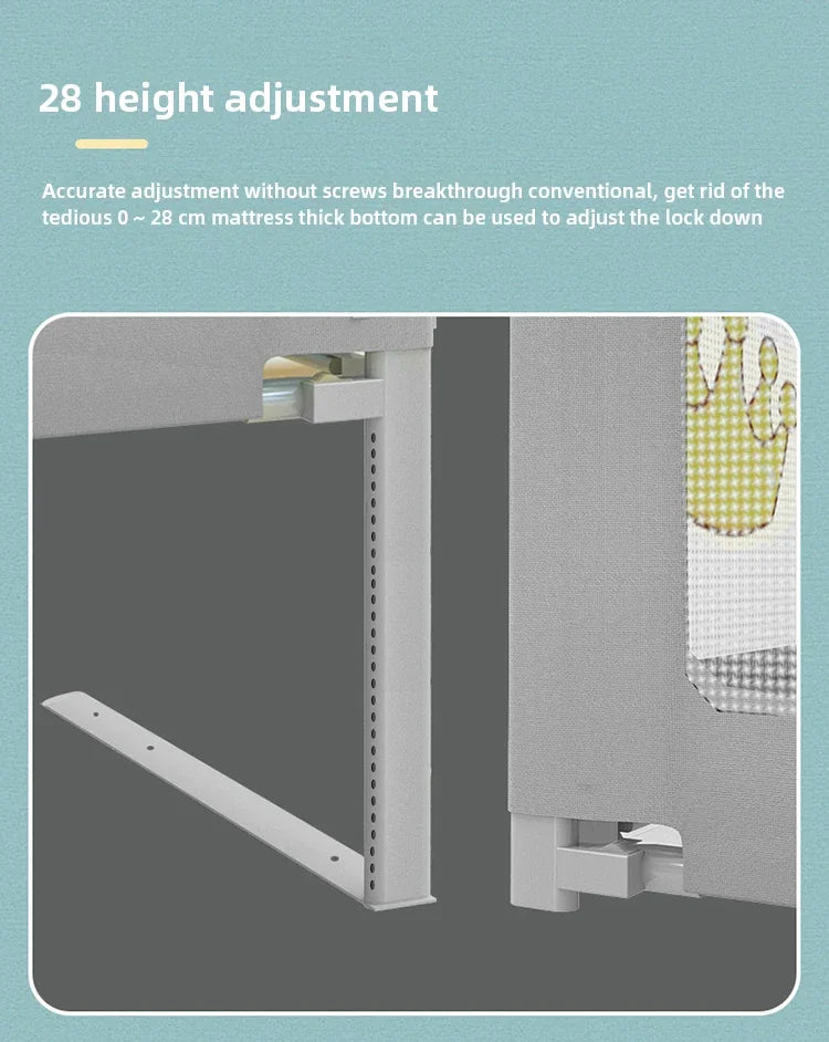 Baby Safety Bed Barrier Children Playpen Bed Guard