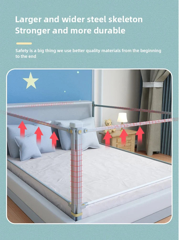 Baby Safety Bed Barrier Children Playpen Bed Guard