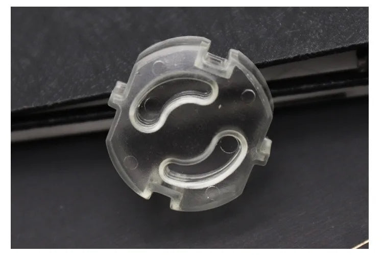 10pcs EU Power Baby Care Electrical Safety Socket Protection Cover Guard Children Anti Electric Shock Rotate Protectors