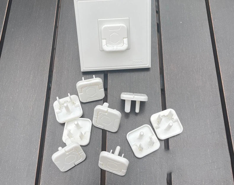 10Pcs American Standard Baby Care Electrical Safety Socket Protection Cover Guard Children Anti Electric Shock Rotate Protectors