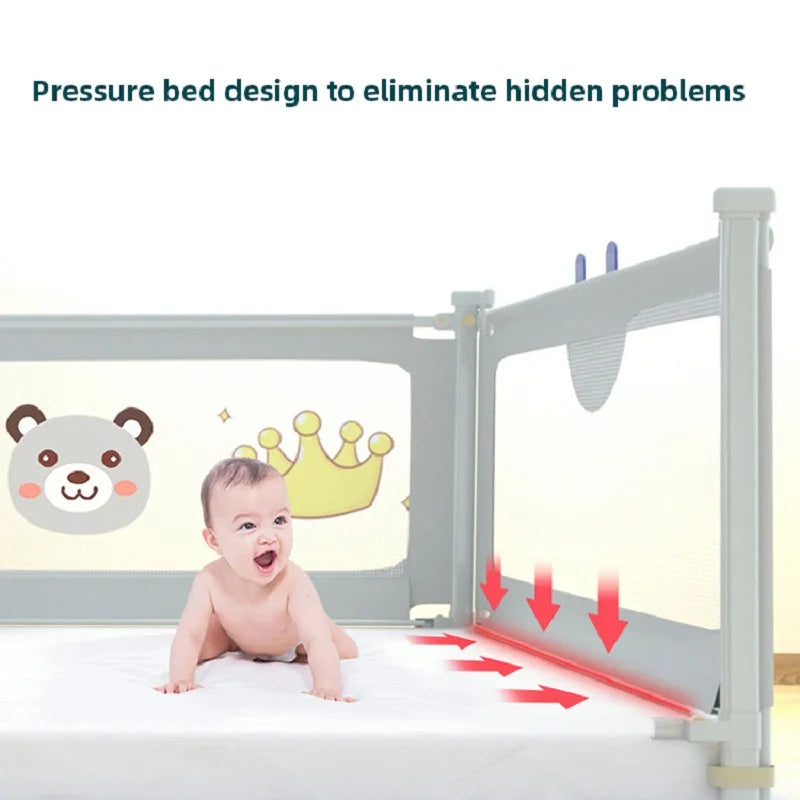 Baby Safety Bed Barrier Children Playpen Bed Guard