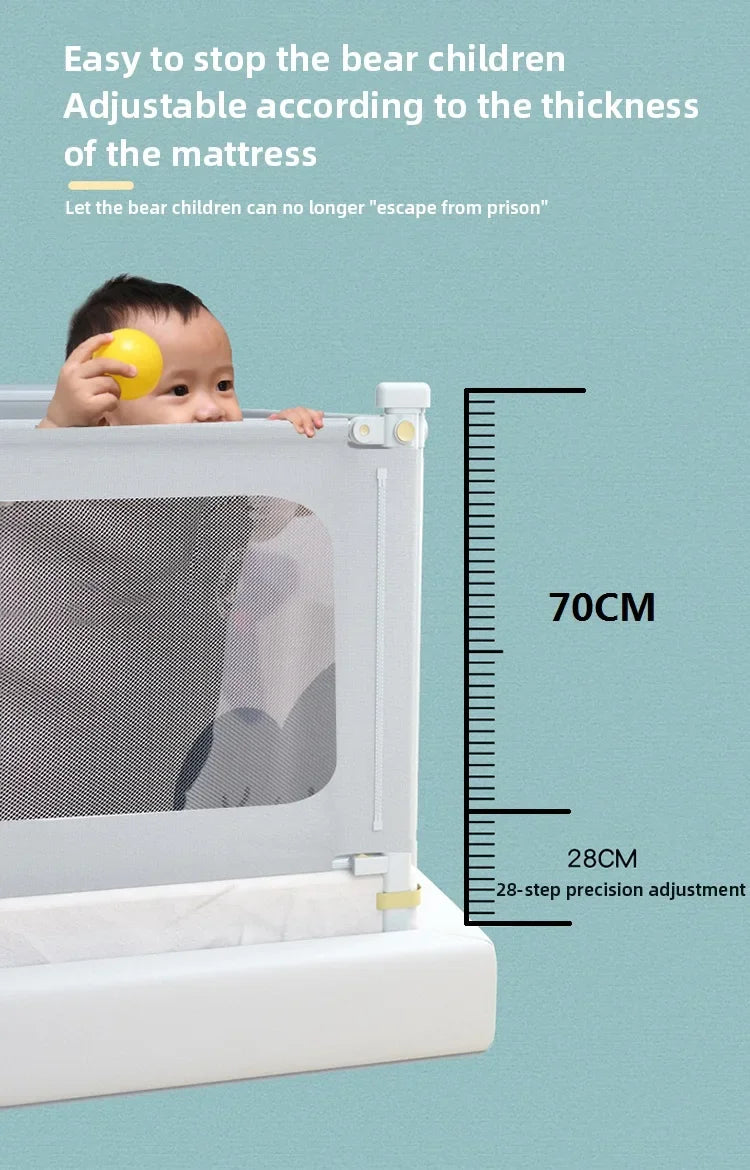Baby Safety Bed Barrier Children Playpen Bed Guard