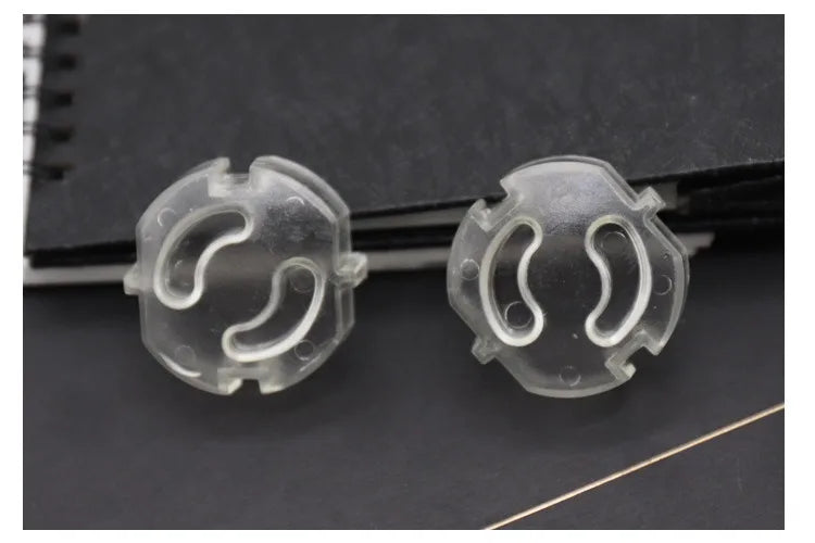 10pcs EU Power Baby Care Electrical Safety Socket Protection Cover Guard Children Anti Electric Shock Rotate Protectors