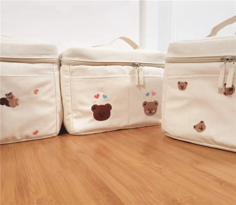 Waterproof Baby Feeding Bottle Cooler Bag Thermal Insulation Mommy Bag Stroller Baby Nappy Bag for Pram Organizer Diaper Pouch