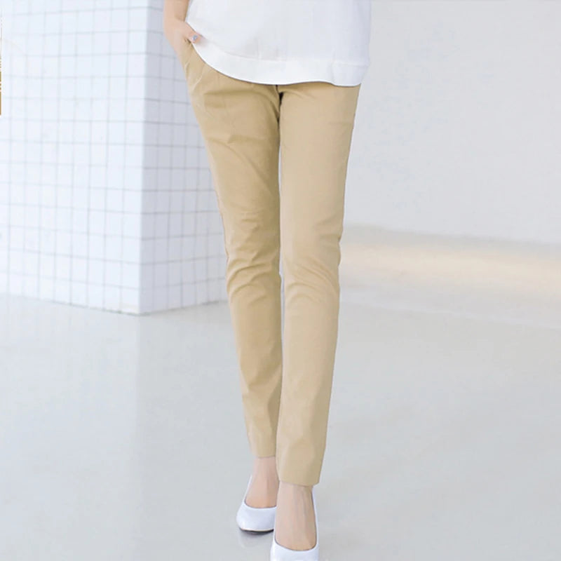 Pantalon de grossesse en coton Vêtements de maternité pour femmes enceintes Pantalons Pantalon de grossesse Gestante Pantalones Embarazada Vêtements